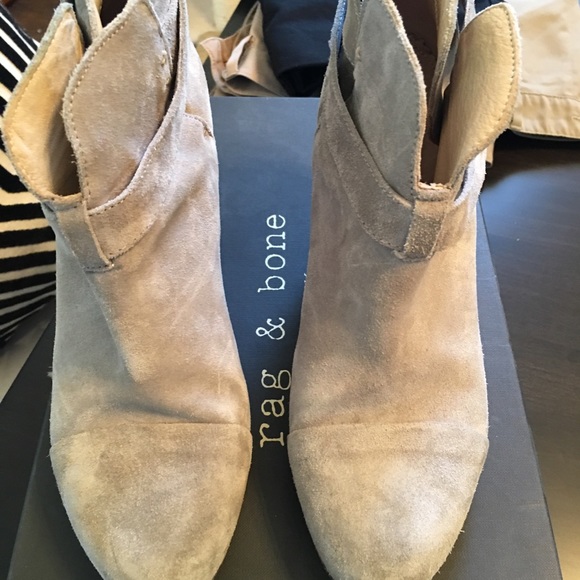 Rag and Bone Harrow Booties - Picture 3 of 6